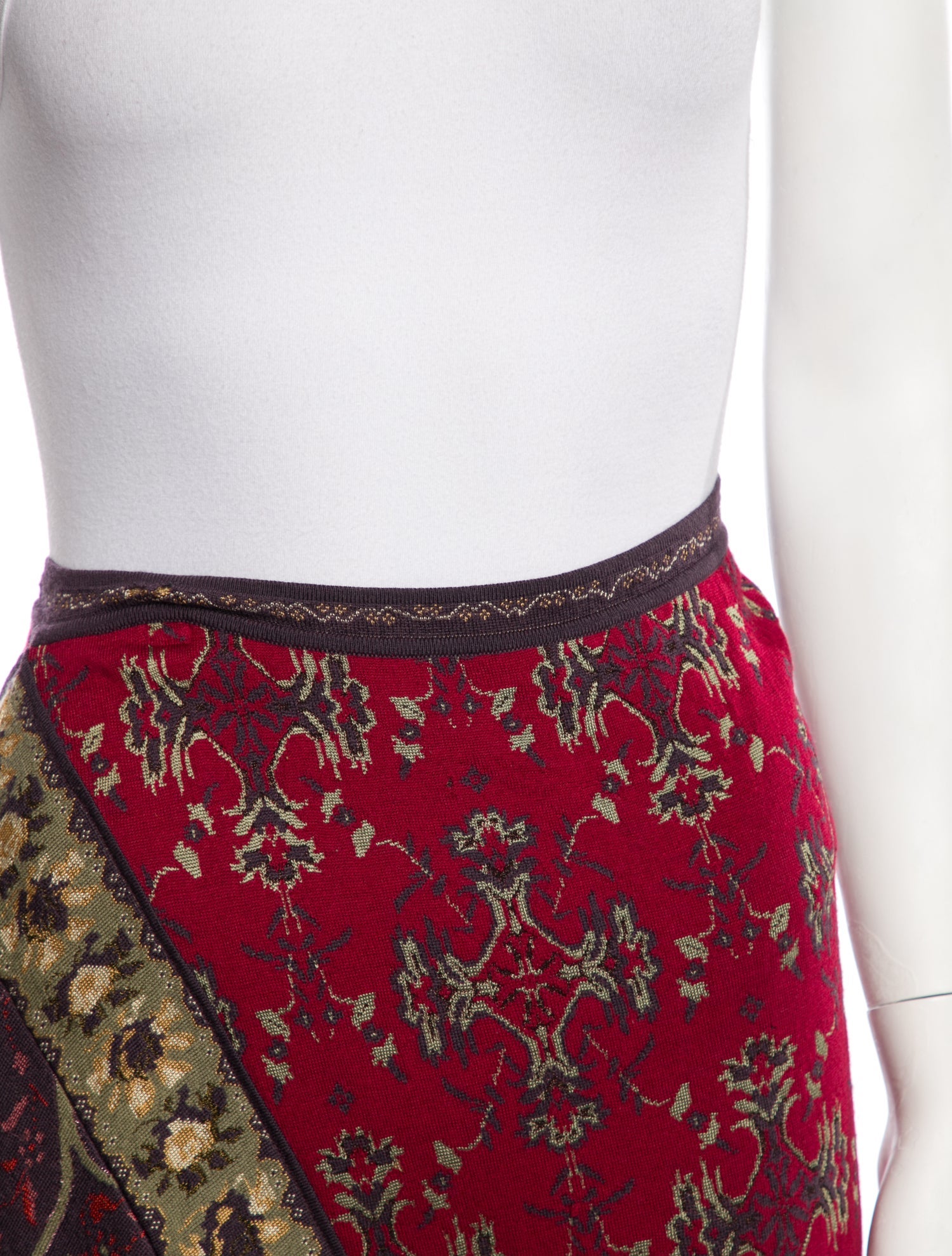 Kenzo Vintage Knee-Length Skirt